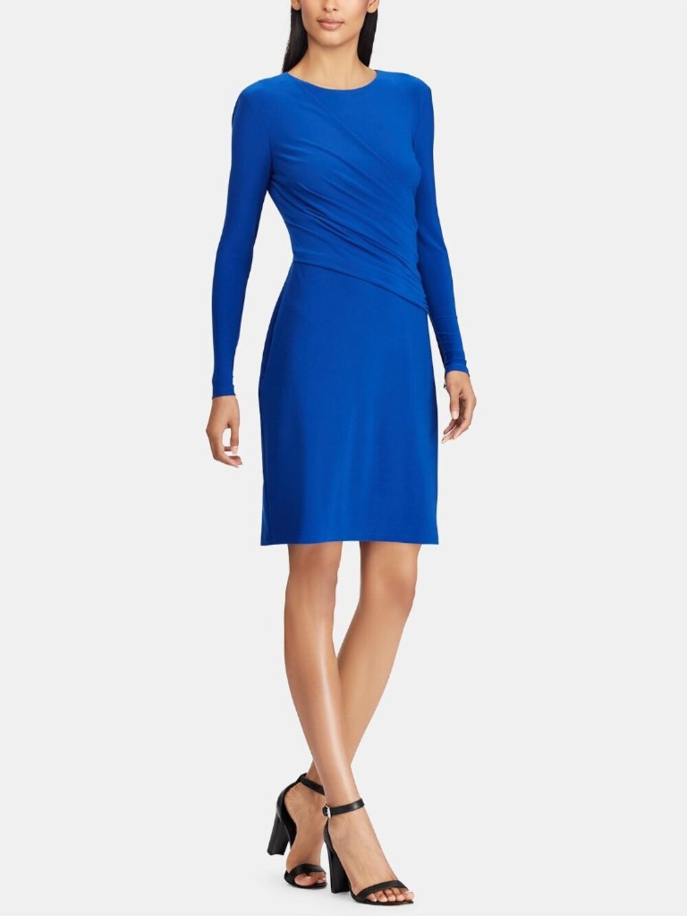 American Living Womens Shirred Jersey Dress